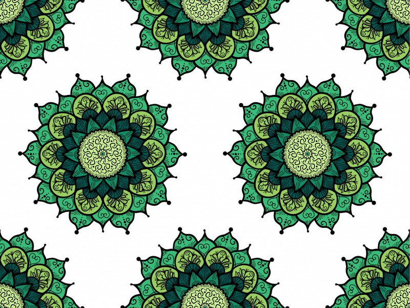 Abstrakte Mandala-Linienkunst