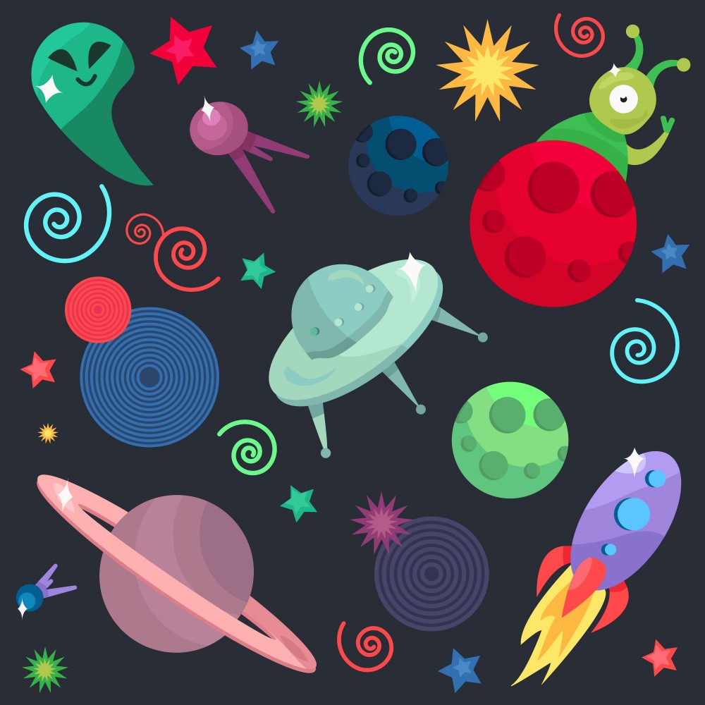 Cartoon Cosmos Art