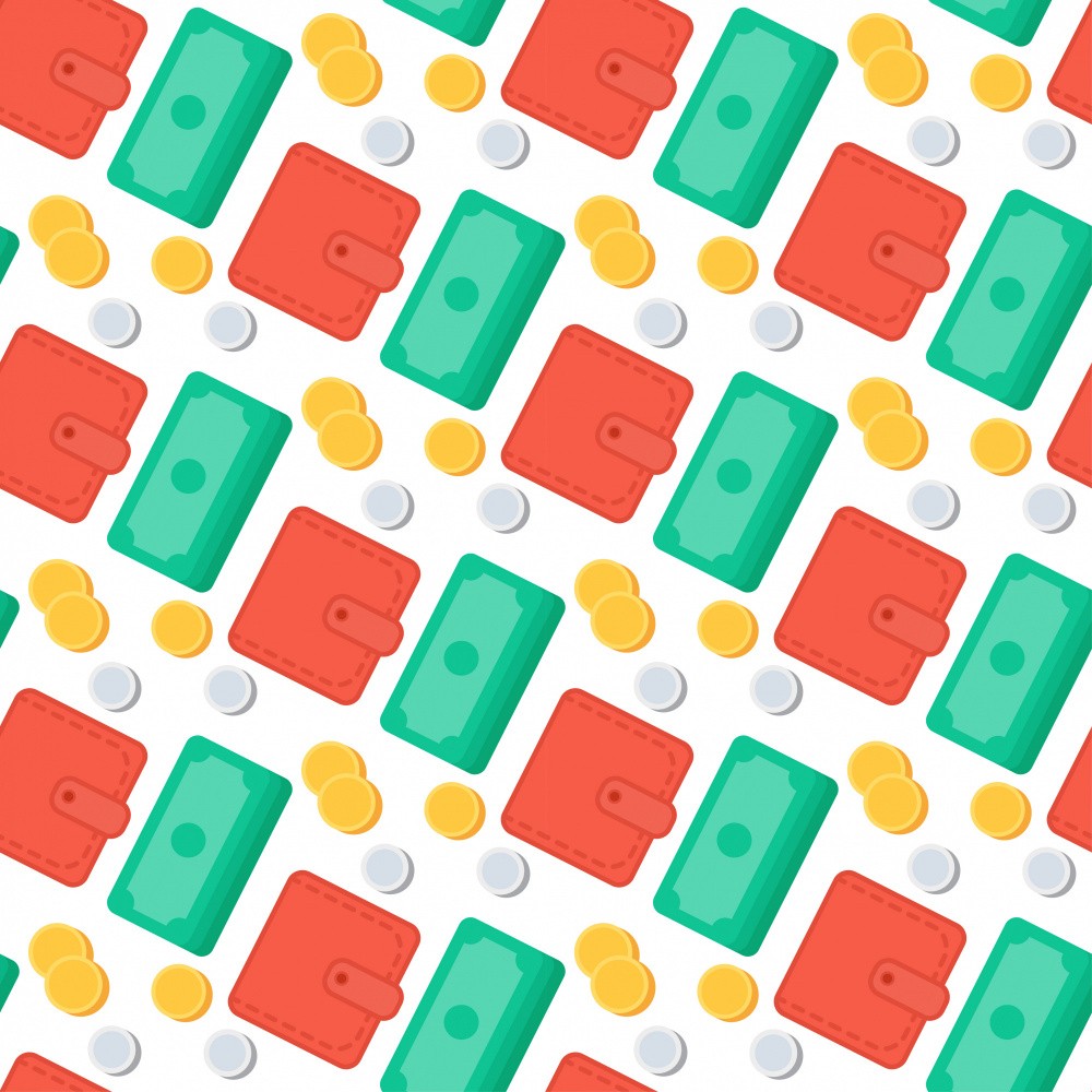 Cartoon Money Pattern