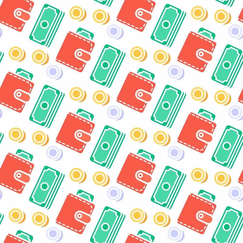 Cartoon Money Pattern