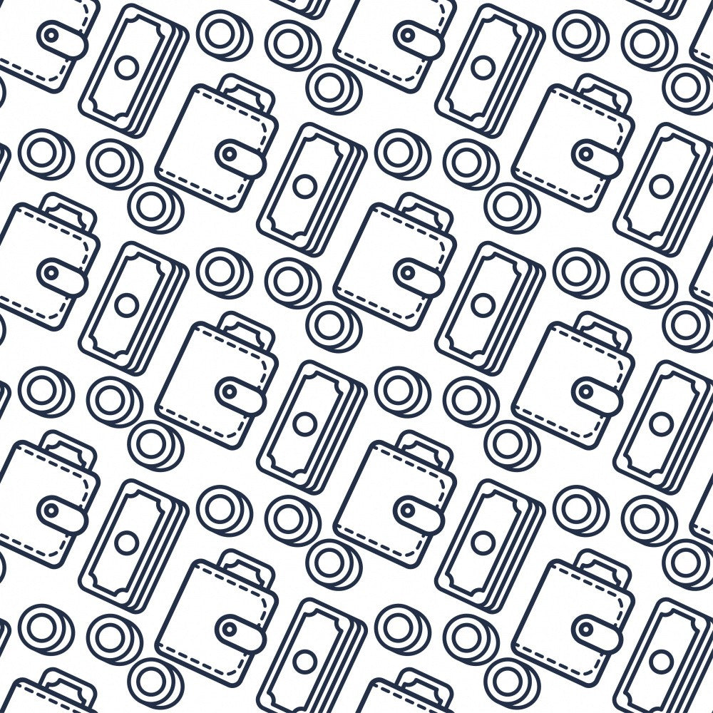 Cartoon Money Pattern