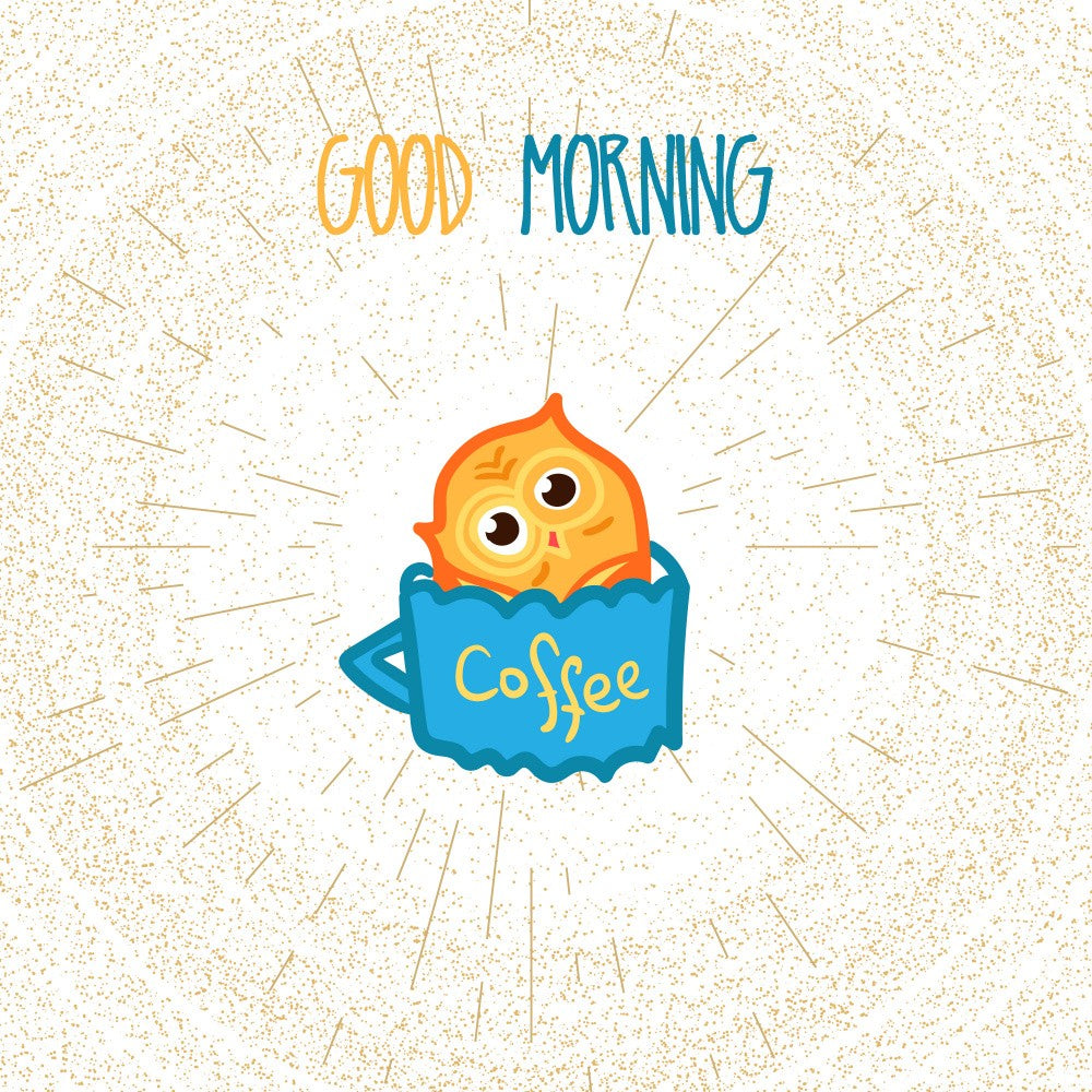 Owl in a Coffee Cup