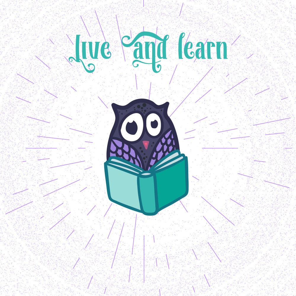 Owl Reading a Book