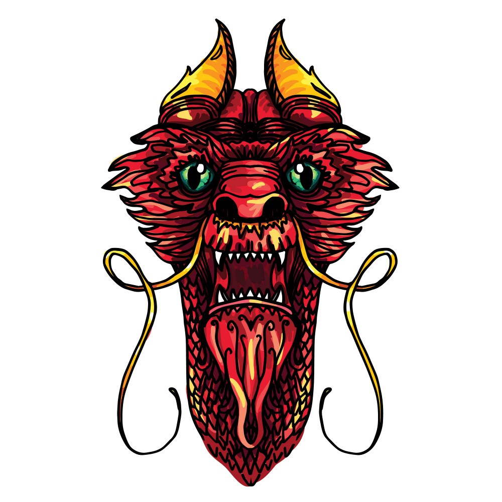 Dragon Head Art