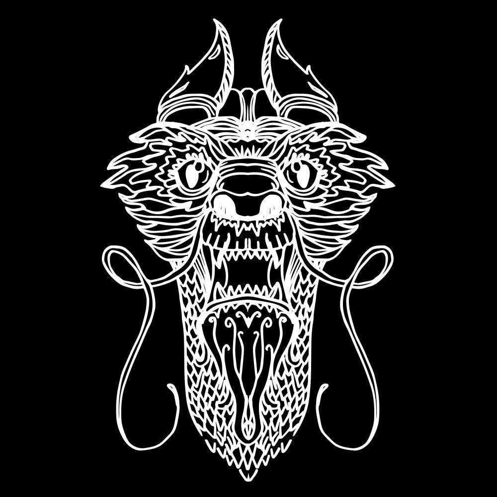 Intricate Dragon Mask