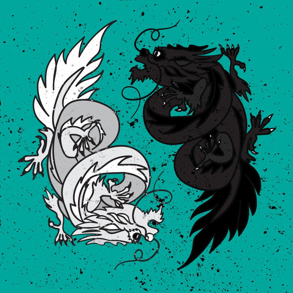 Flying Dragons Art