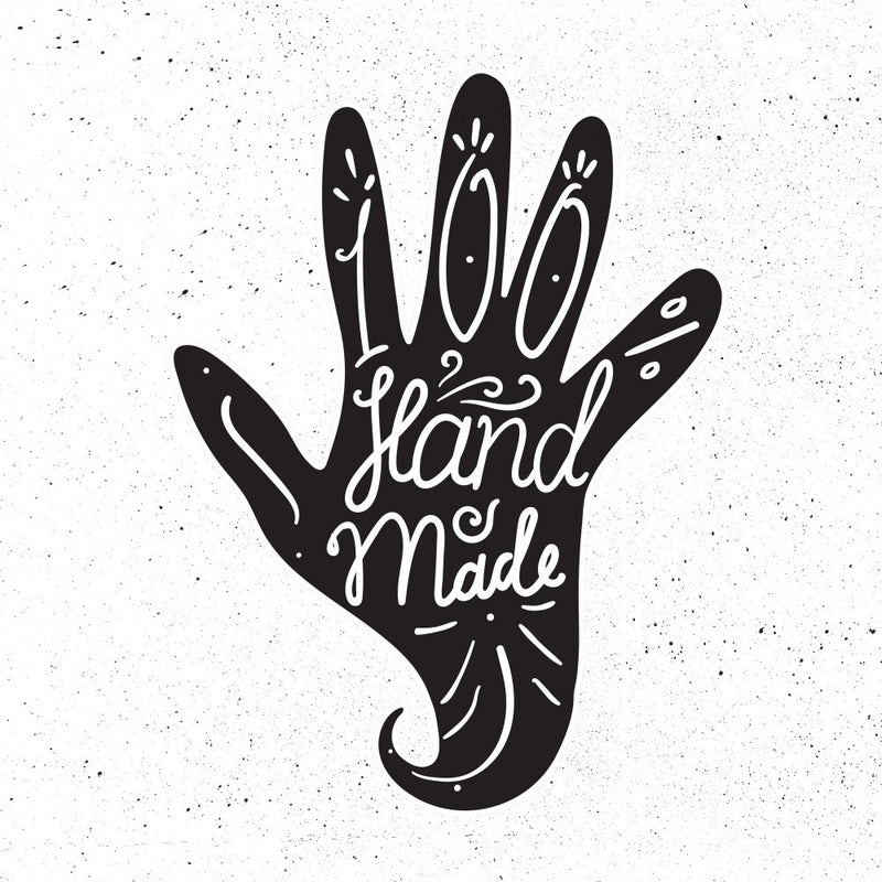 Handgefertigte Schriftkunst