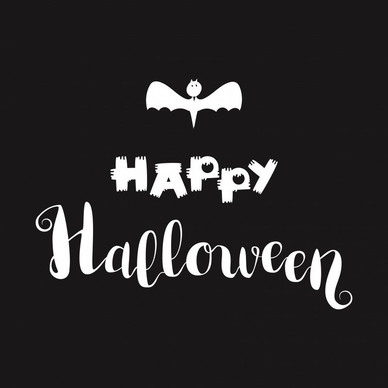 Happy Halloween Simple Scary Concept