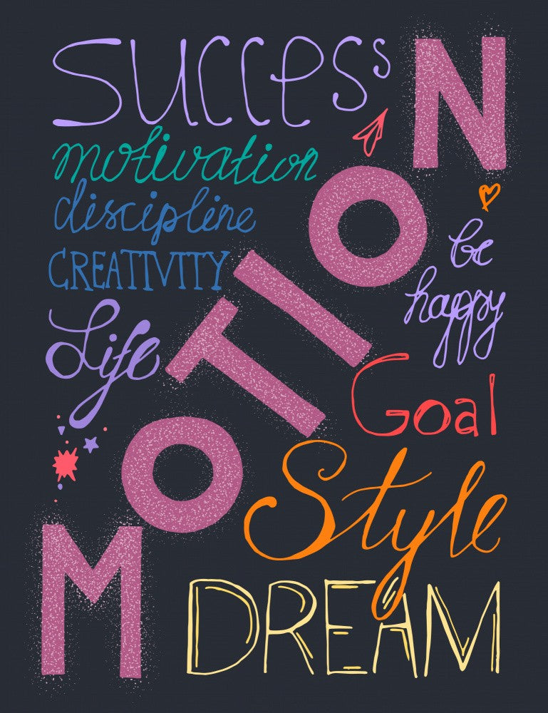 Inspirational Positive Lettering Art