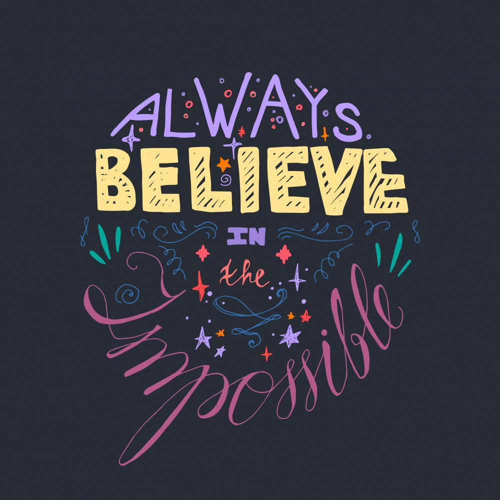 Inspirational Positive Lettering Art