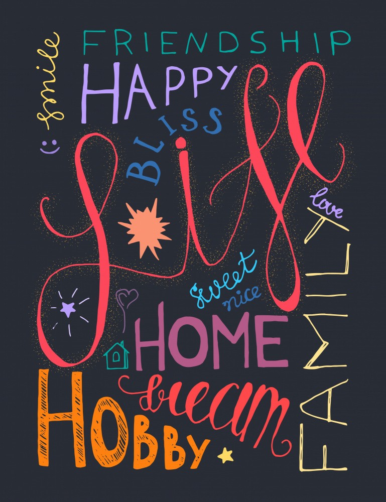 Inspirational Positive Lettering Art