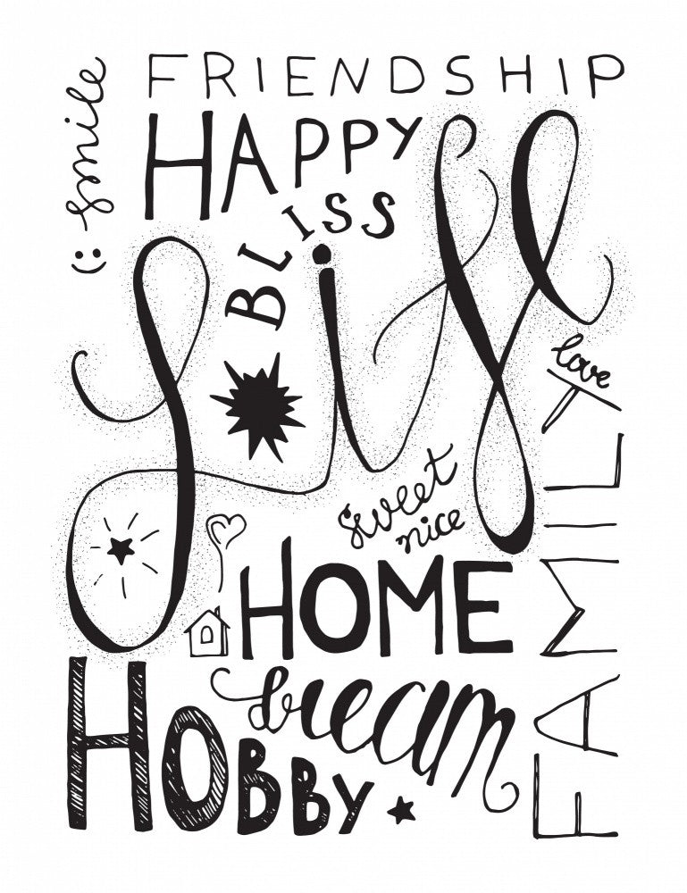 Life Motion Lettering Art