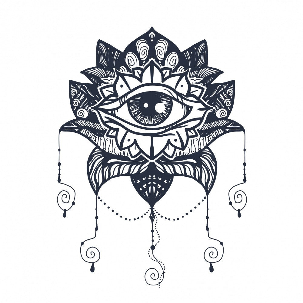 Eye of Symmetry  In a Lotus Flower