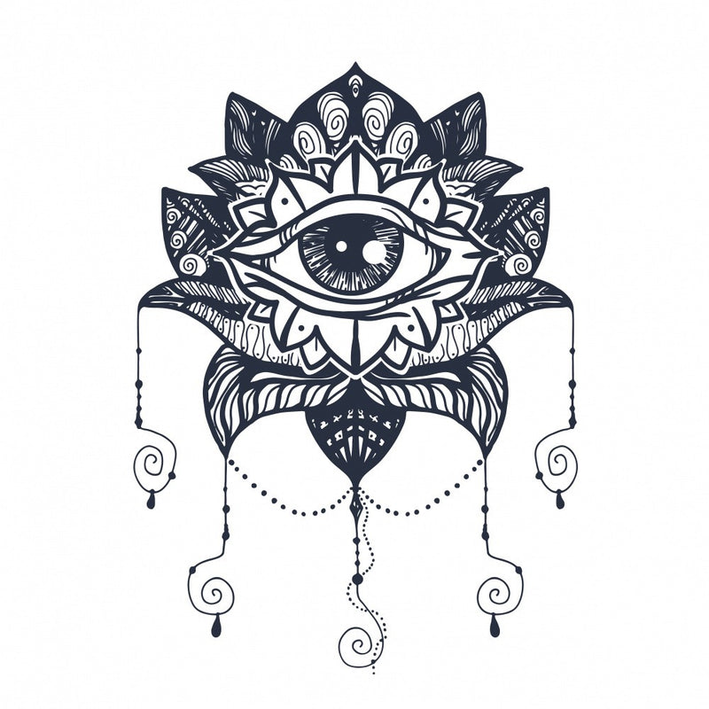 Eye of Symmetry  In a Lotus Flower