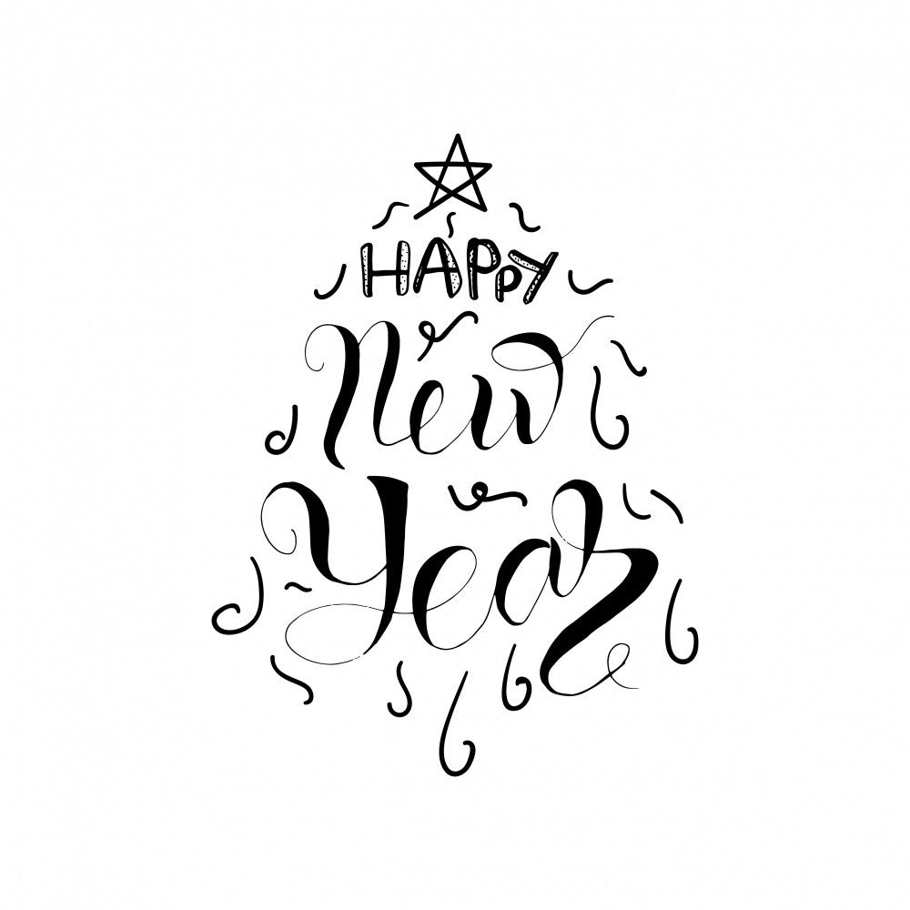 Merry Christmas Lettering Art