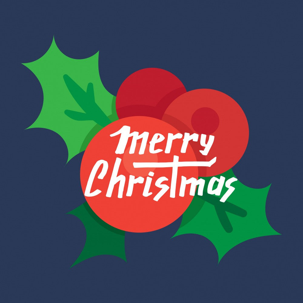 Festive Holly Greetings