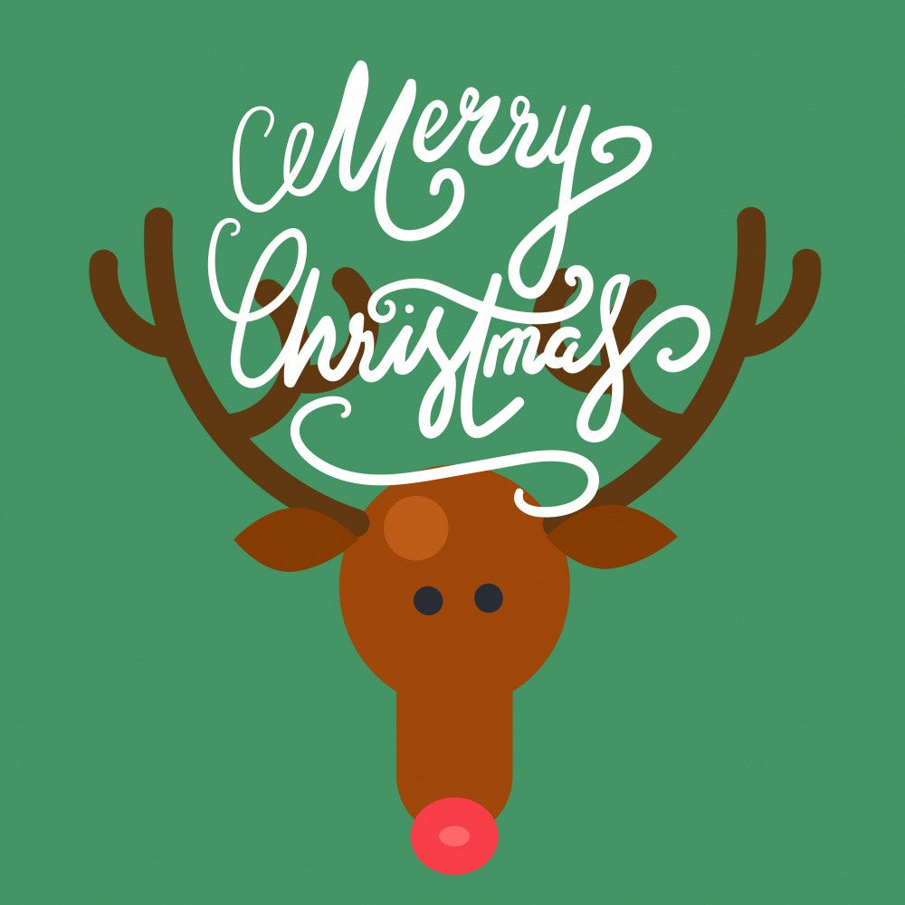 Merry Christmas Lettering Art