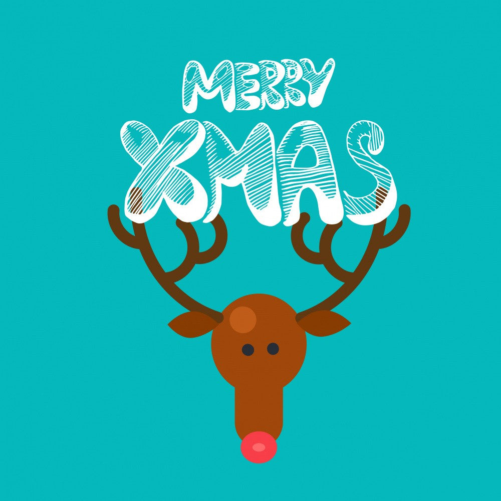 Merry Christmas Lettering Art