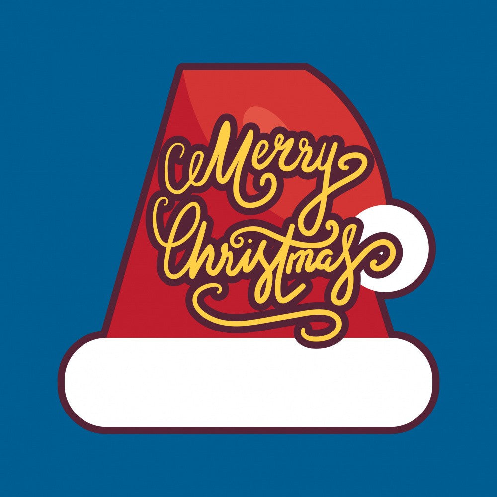 Merry Christmas Lettering Art