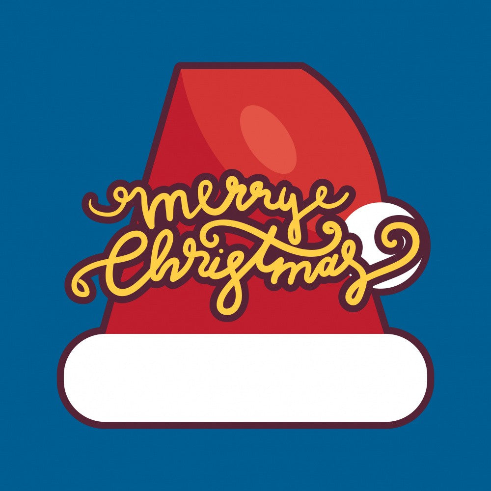 Merry Christmas Lettering Art