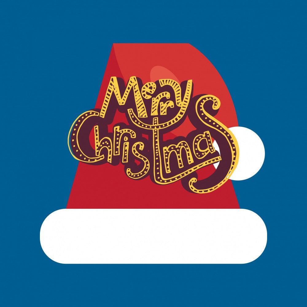 Merry Christmas Lettering Art