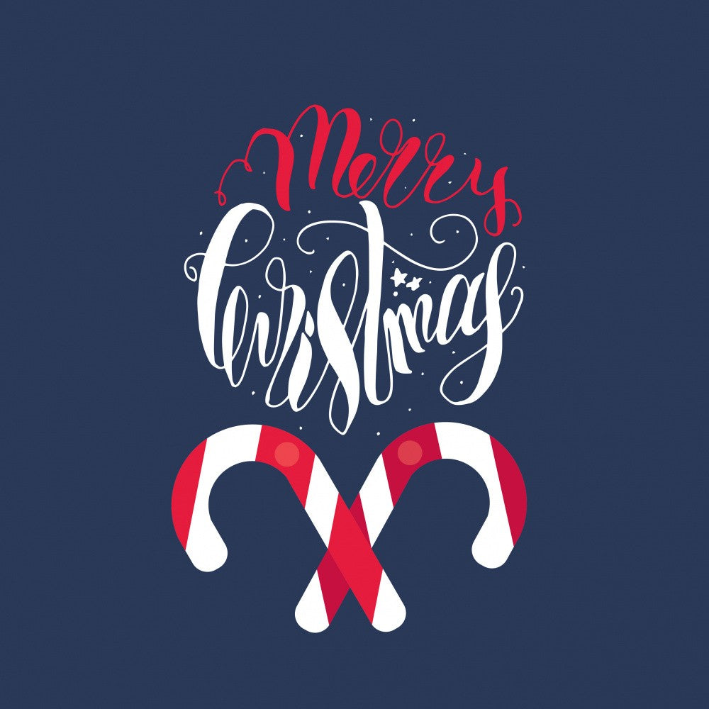 Merry Christmas Lettering Art