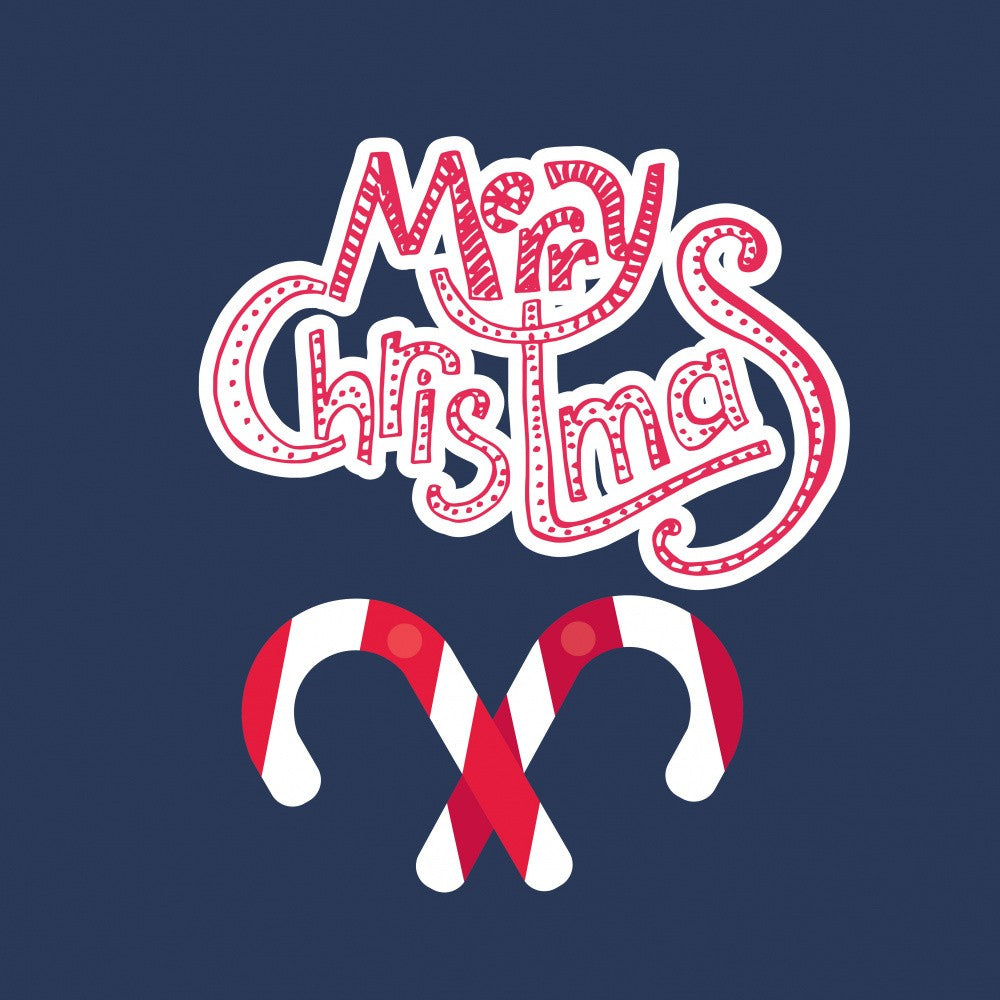 Merry Christmas Lettering Art