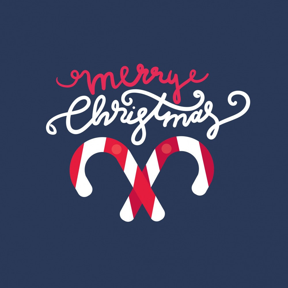 Merry Christmas Lettering Art