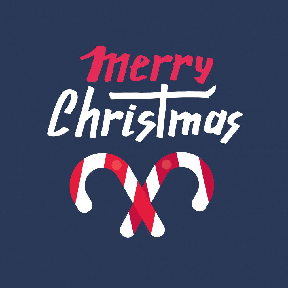 Merry Christmas Lettering Art