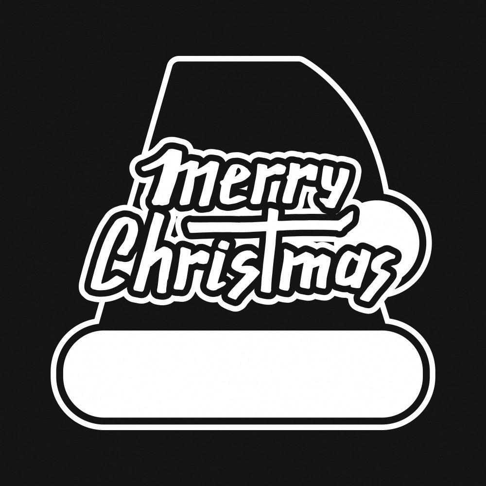 Merry Christmas Lettering Art