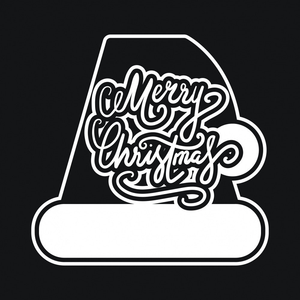 Merry Christmas Lettering Art