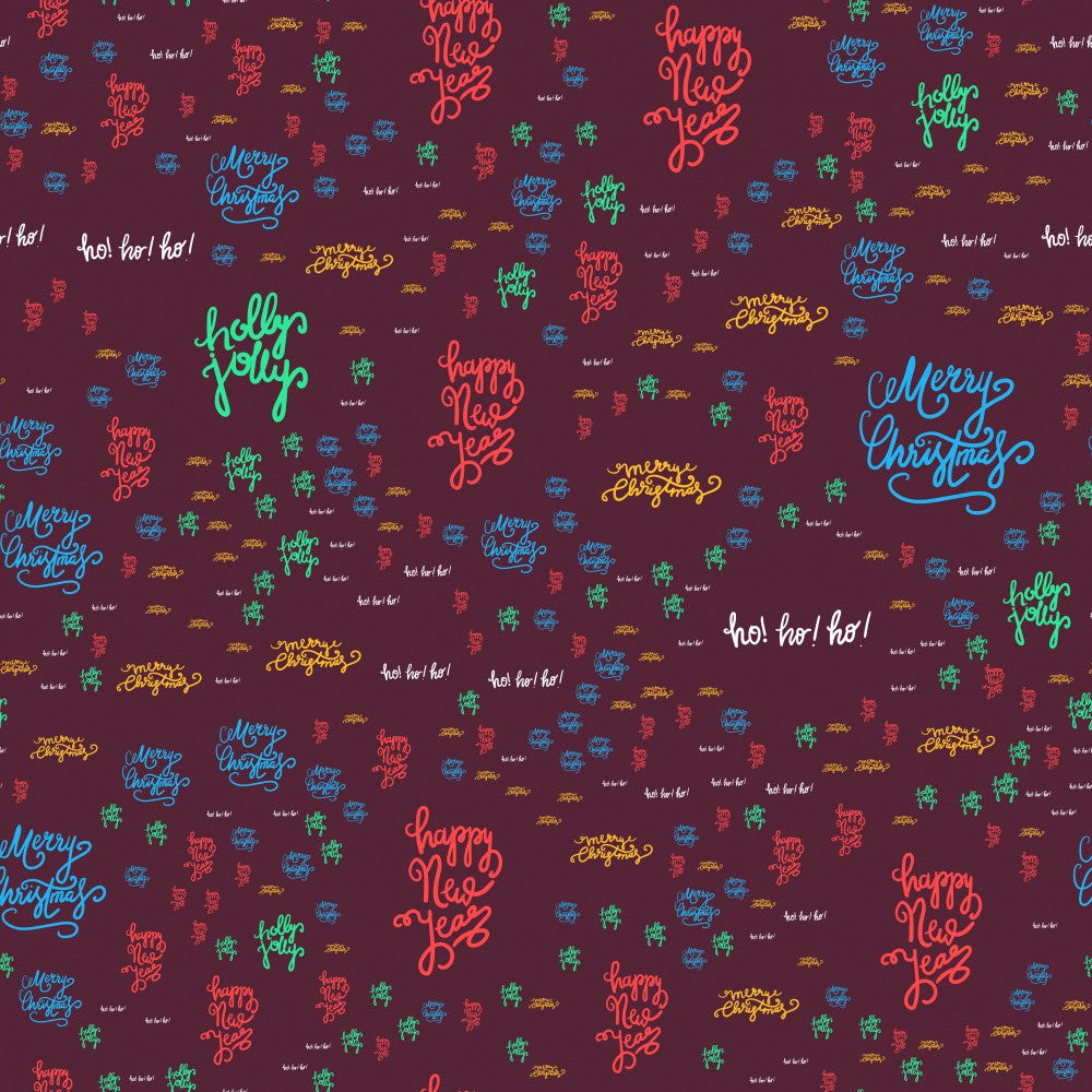 Merry Xmas Art Pattern