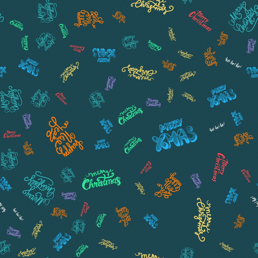 Holiday Greetings Scatter