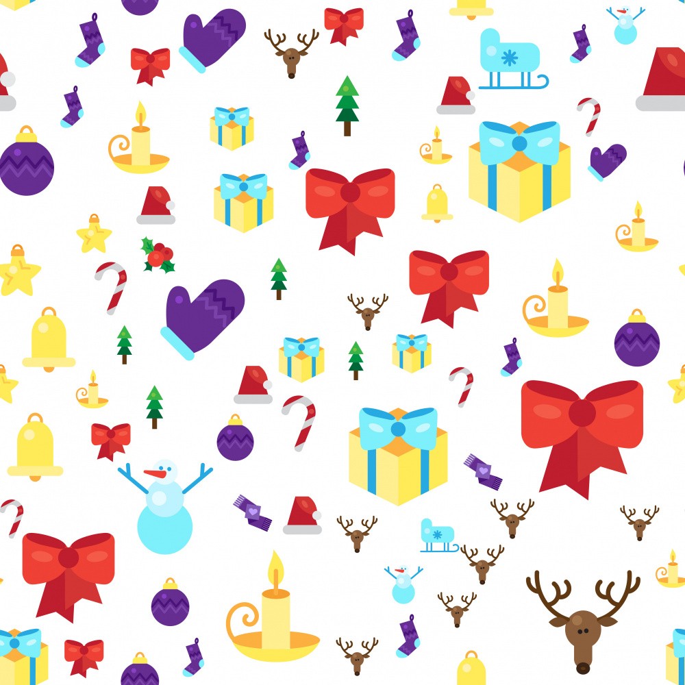 Merry Xmas Art Pattern