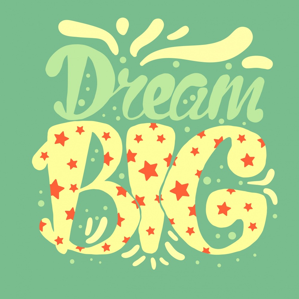 Motivational Lettering Art