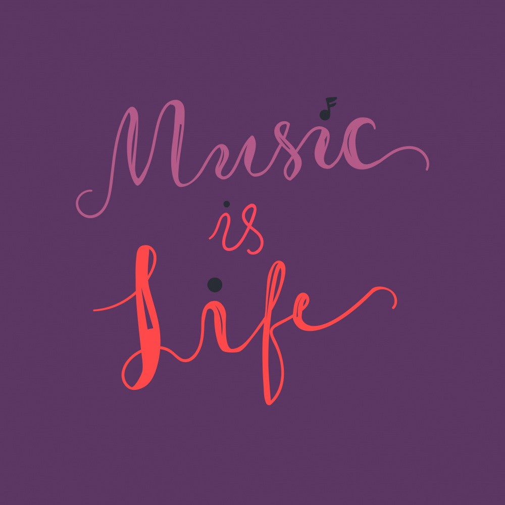Music Art Lettering