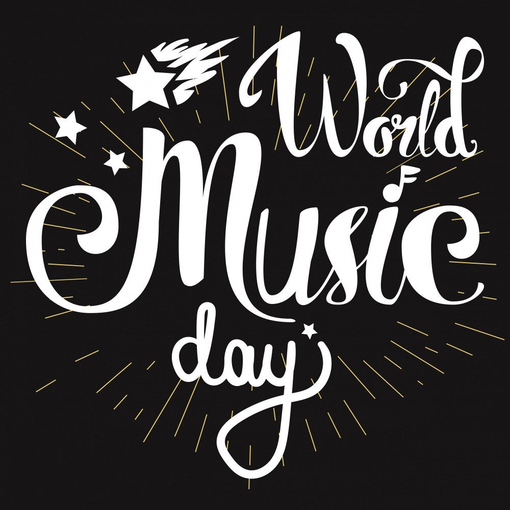 Music Art Lettering
