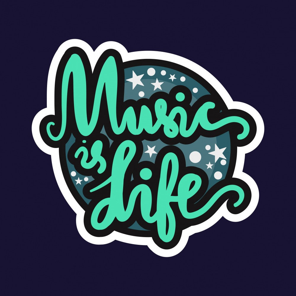 Music Art Lettering