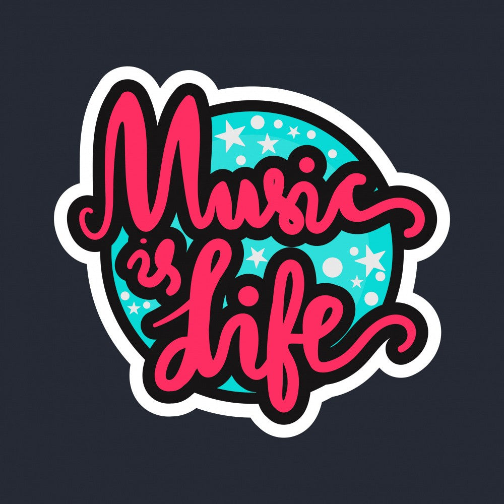 Music Art Lettering
