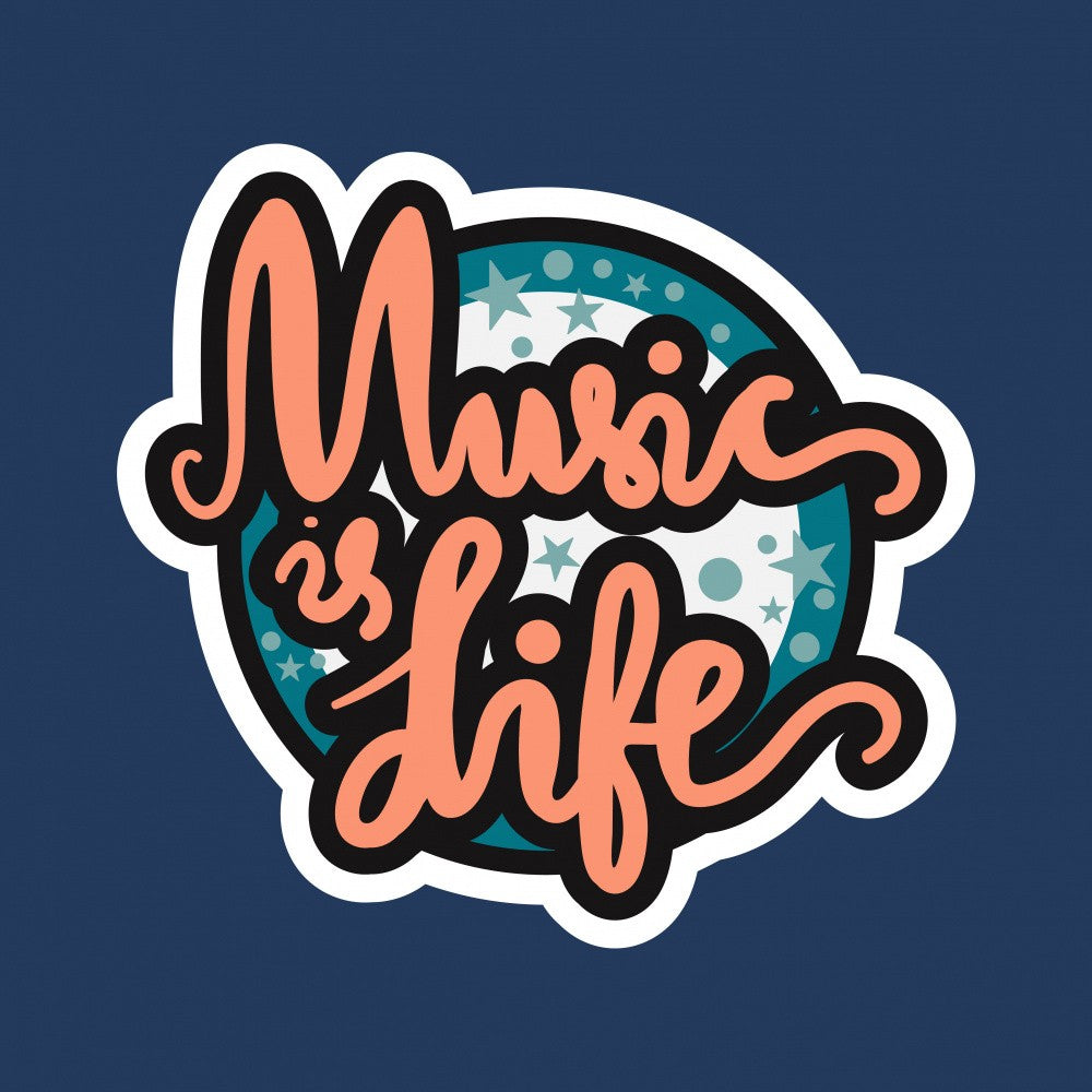 Music Art Lettering