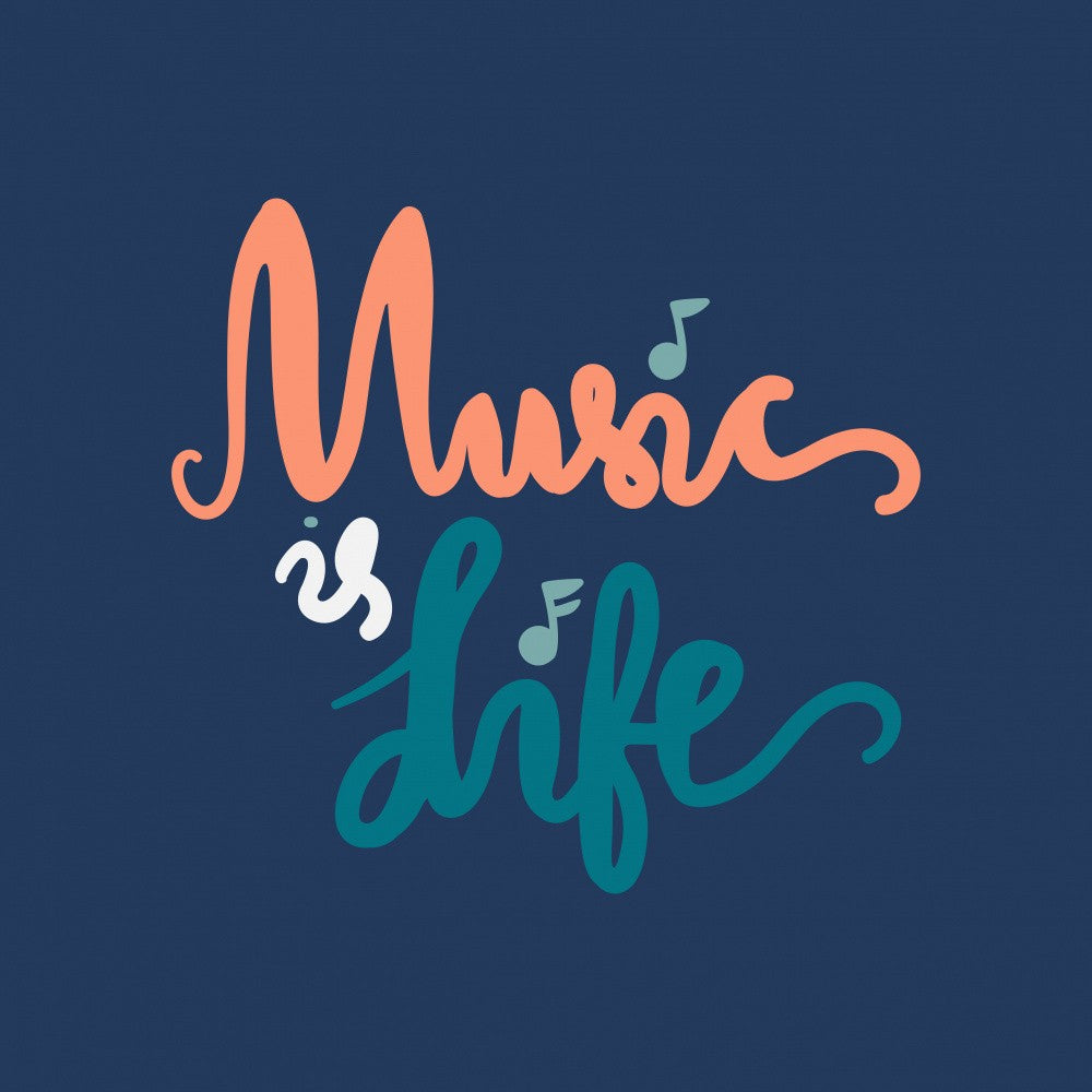 Music Art Lettering