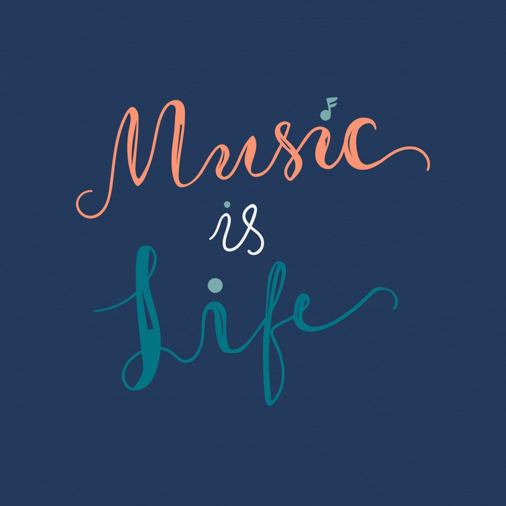 Music Art Lettering