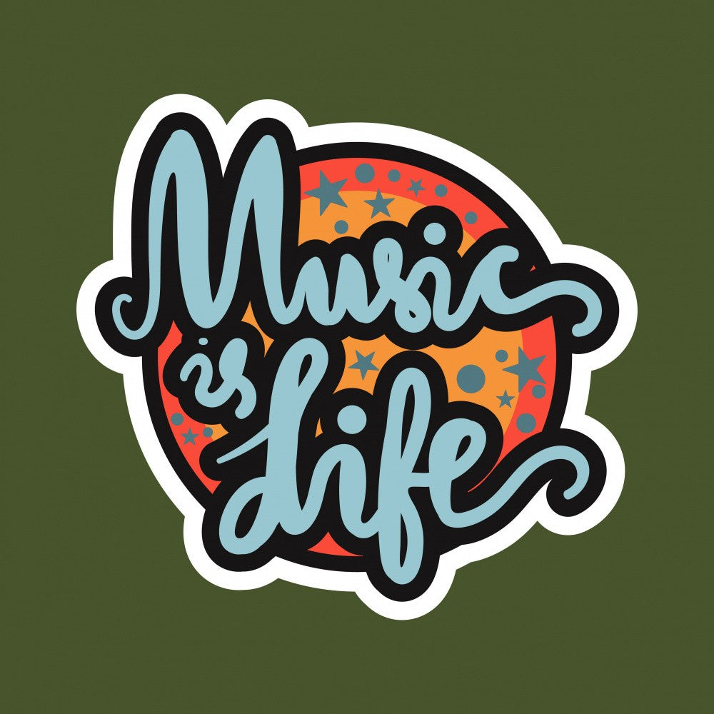 Music Art Lettering