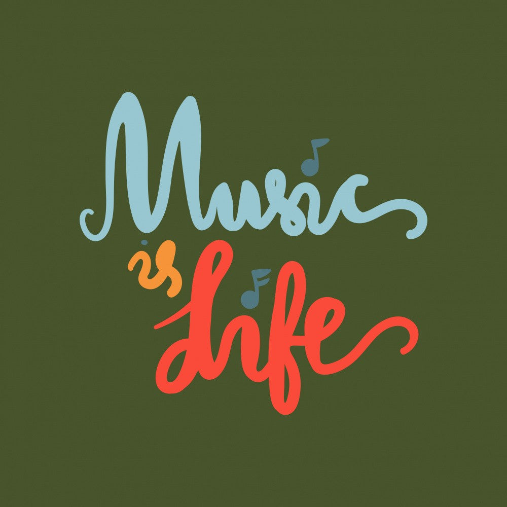 Music Art Lettering