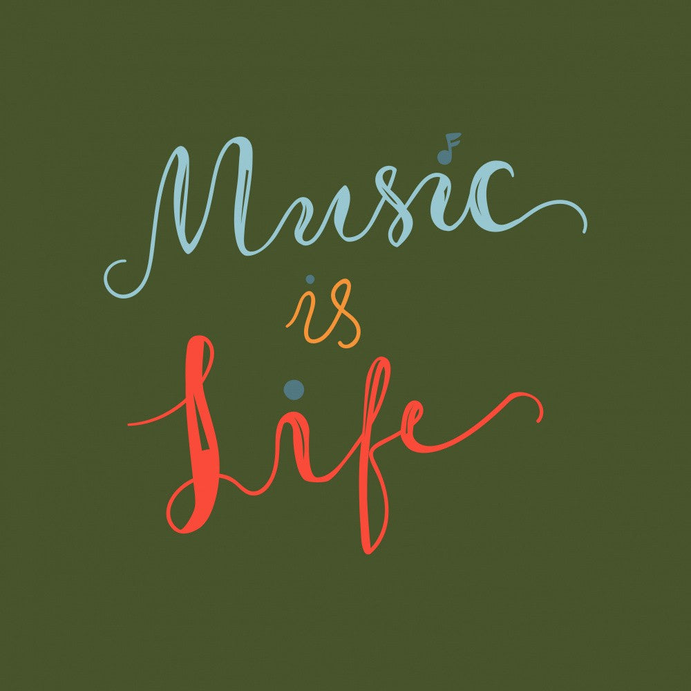 Music Art Lettering