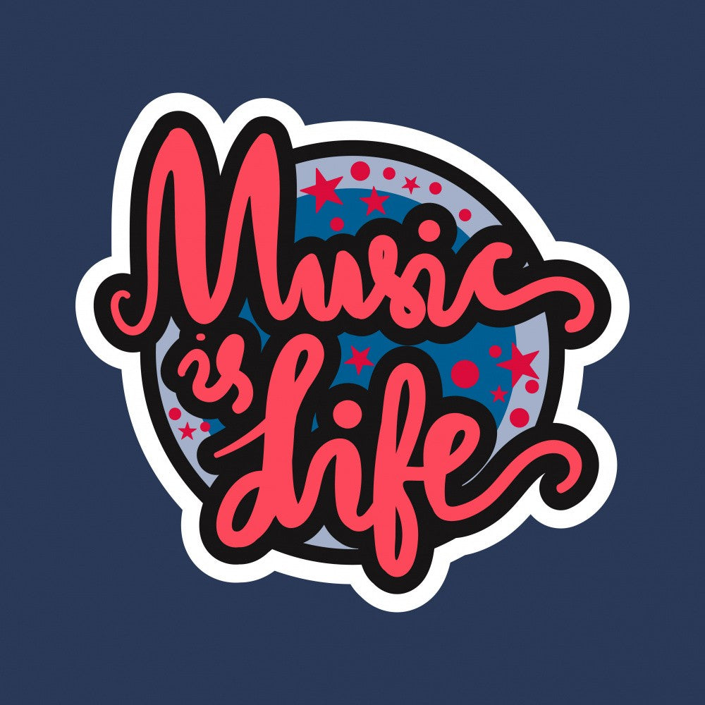 Music Art Lettering