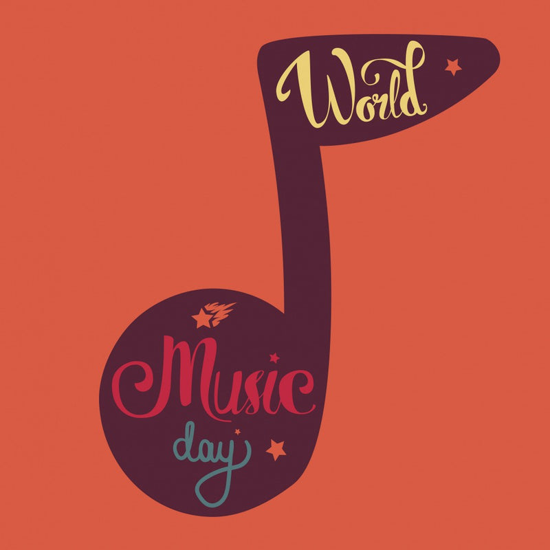 Music Art Lettering