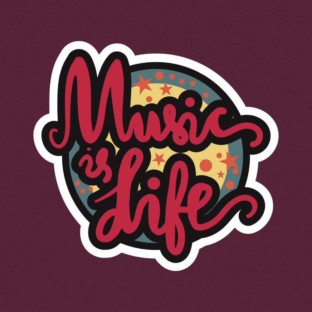 Music Art Lettering