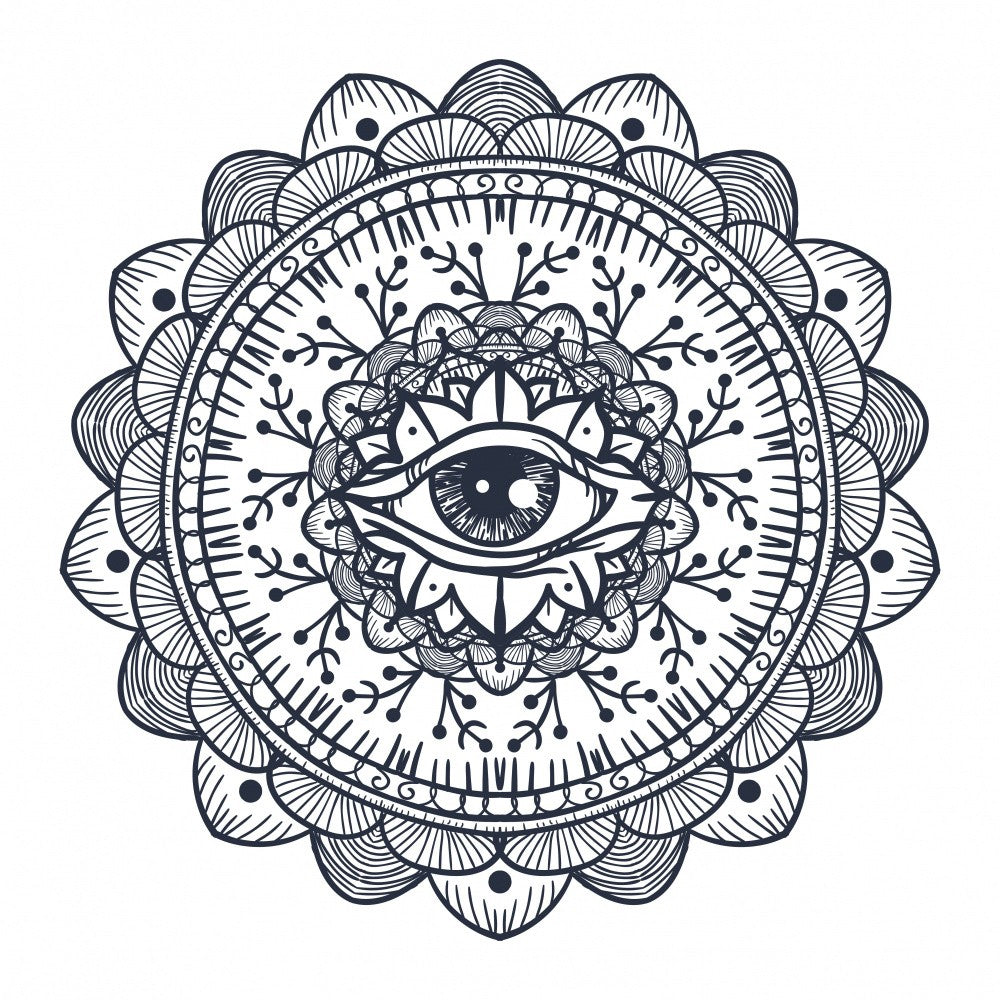 Mystic Mandala Eye