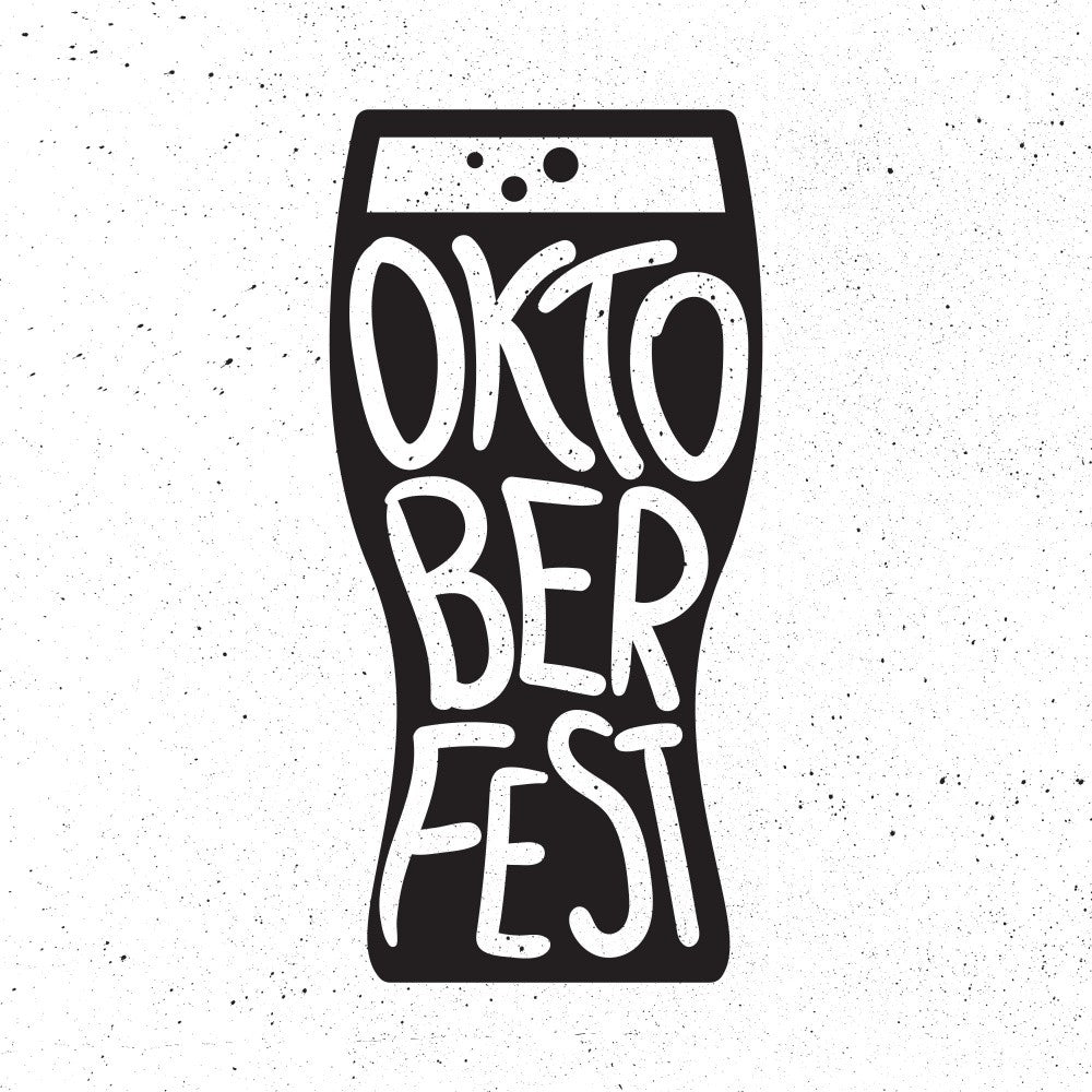 Oktober Fest Lettering Art